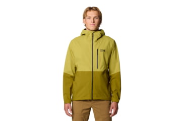 Image of Mountain Hardwear Stretch Ozonic Jacket - Mens, Vetiver, Moon Moss, L, 190423054503