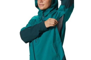 Image of Mountain Hardwear Stretch Ozonic Jacket - Womens, 340, L, 2093471-340-L