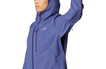 Image of Mountain Hardwear Stretch Ozonic Jacket - Womens, Lapis Dusk, S, 190423052059