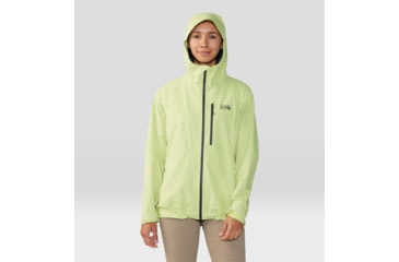 Image of Mountain Hardwear Stretch Ozonic Jacket - Womens, Light Sun, Medium, 2093471383-M