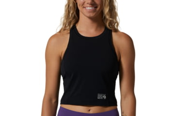 Image of Mountain Hardwear Stretch Tanklette - Womens, Black, Medium, 1982631010-M