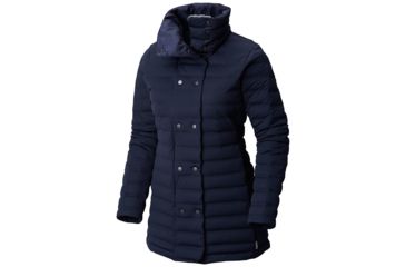 Image of Mountain Hardwear StretchDown Coat - Women's, Dark Zinc, Small, 1732381406-S