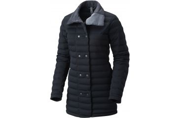 Image of Mountain Hardwear StretchDown Coat - Women's-Black-Small