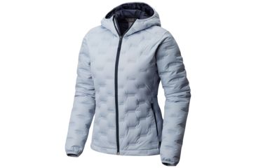Image of Mountain Hardwear StretchDown DS Hooded Jacket, Arctic Blue, M, 1732251449-M