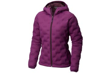 Image of Mountain Hardwear StretchDown DS Hooded Jacket, Cosmos Purple, L, 1732251502-L