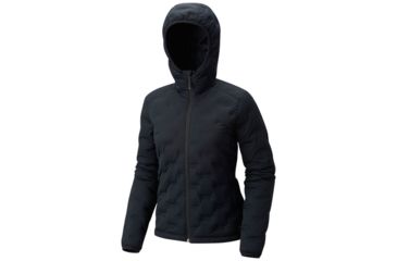 Image of Mountain Hardwear StretchDown DS Hooded Jacket - Women's, Black, XL 1732251010-XL
