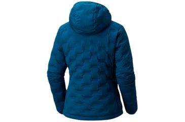 Image of Mountain Hardwear StretchDown DS Hooded Jacket - Women's, Dark River, XL 1732251378-XL