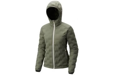 Image of Mountain Hardwear StretchDown DS Hooded Jacket - Women's, Green Fade, XL 1732251393-XL