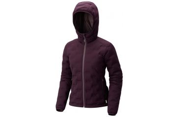 Image of Mountain Hardwear StretchDown DS Hooded Jacket - Women's, Dark Tannin, S 1732251509-S