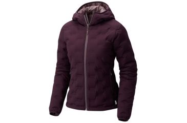 Image of Mountain Hardwear StretchDown DS Hooded Jacket - Women's, Dark Tannin, S 1732251509-S