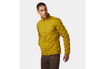 Image of Mountain Hardwear StretchDown DS Jacket, Dark Citron, S, 1749111368-S