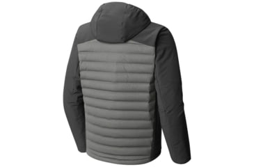 Image of Mountain Hardwear StretchDown HD Hooded Jacket - Men's, Manta Grey, Shark, M 1732011073-M