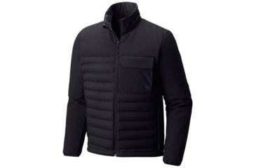 Image of Mountain Hardwear StretchDown HD Jacket - Men's, Black, S 1732021010-S