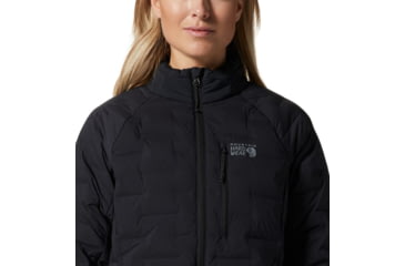 Image of Mountain Hardwear StretchDown Jacket - Womens, Black, Large, 1943281010-L