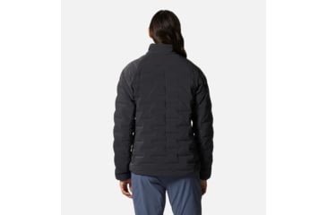 Image of Mountain Hardwear StretchDown Jacket - Womens, Dark Storm Heather, Extra Large, 1943281004-XL