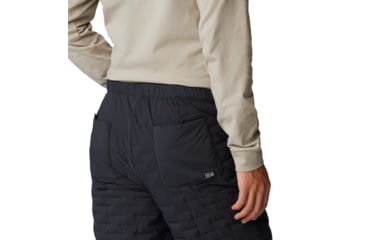 Image of Mountain Hardwear Stretchdown Light Pant - Mens, Black, Large/Regular, 2079531010-L-R