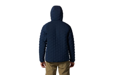 Image of Mountain Hardwear Stretchdown Light Pullover - Mens, Hardwear Navy, Extra Large, 1942971425-Hardwear Navy-XL