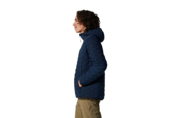 Image of Mountain Hardwear Stretchdown Light Pullover - Mens, Hardwear Navy, Extra Large, 1942971425-Hardwear Navy-XL