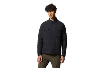Image of Mountain Hardwear Stretchdown Light Shacket - Mens, 010, M, 2003981-010-M