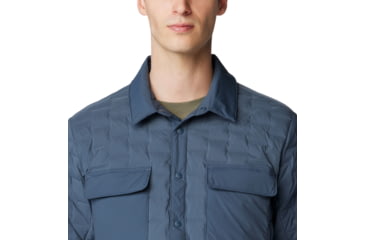 Image of Mountain Hardwear Stretchdown Light Shacket - Mens, 430, XXL, 2003981-430-XXL
