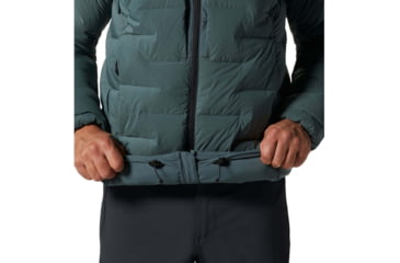 Image of Mountain Hardwear Stretchdown Parka - Mens, Black Spruce, Large, 1942931352-L