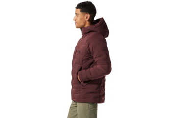 Image of Mountain Hardwear Stretchdown Parka - Mens, Washed Raisin, Large, 1942931629-L