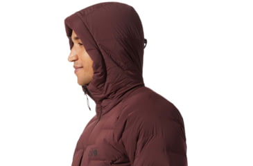 Image of Mountain Hardwear Stretchdown Parka - Mens, Washed Raisin, Large, 1942931629-L