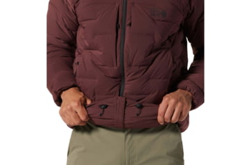 Image of Mountain Hardwear Stretchdown Parka - Mens, Washed Raisin, Large, 1942931629-L