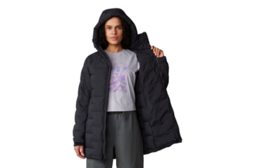 Image of Mountain Hardwear Stretchdown Parka - Womens, 010, M, 2077691-010-M