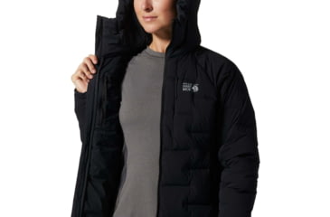 Image of Mountain Hardwear Stretchdown Parka - Womens, Black, Small, 1943311010-S