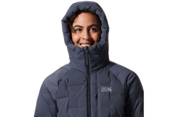 Image of Mountain Hardwear Stretchdown Parka - Womens, Blue Slate, Small, 1943311417-S