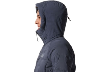 Image of Mountain Hardwear Stretchdown Parka - Womens, Blue Slate, Small, 1943311417-S
