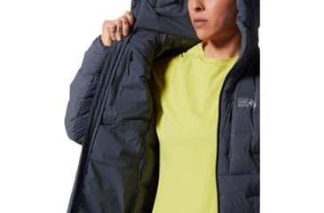Image of Mountain Hardwear Stretchdown Parka - Womens, Blue Slate, Small, 1943311417-S