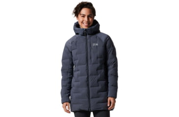 Image of Mountain Hardwear Stretchdown Parka - Womens, Blue Slate, Small, 1943311417-S