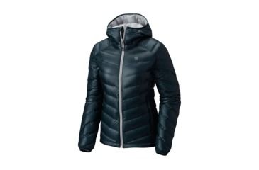 Image of Mountain Hardwear StretchDown RS Hooded Jacket - Womens, Blue Spruce, Medium OL0140310-M