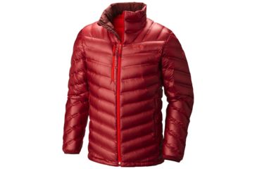 Image of Mountain Hardwear StretchDown RS Jacket - Men's-Smolder Red-Small