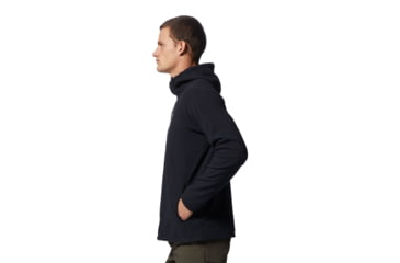 Image of Mountain Hardwear Summit Grid Hoody - Men's, Black, XL, 2105711-010-XL
