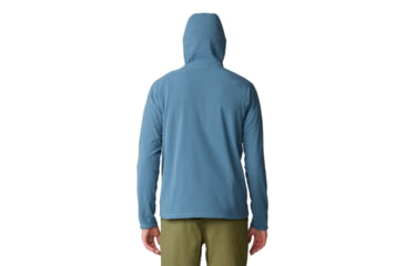 Image of Mountain Hardwear Summit Grid Hoody - Men's, Adriatic Blue, S, 2105711-444-S