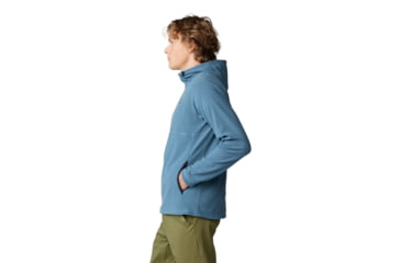 Image of Mountain Hardwear Summit Grid Hoody - Men's, Adriatic Blue, S, 2105711-444-S