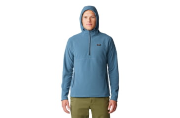 Image of Mountain Hardwear Summit Grid Hoody - Men's, Adriatic Blue, S, 2105711-444-S