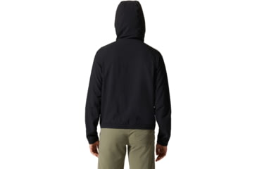 Image of Mountain Hardwear Sunshadow Long Sleeve Hoody - Womens, Black, Small, 1924091010-S