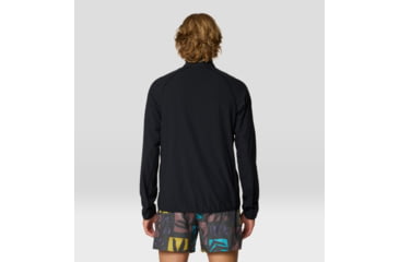 Image of Mountain Hardwear Sunshield 1/2 Zip Top - Men's, Black, XL, 2110211-010-XL