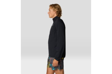 Image of Mountain Hardwear Sunshield 1/2 Zip Top - Men's, Black, XL, 2110211-010-XL