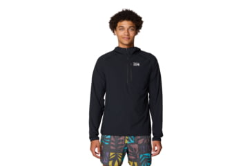 Image of Mountain Hardwear Sunshield Hoody - Men's, Black, M, 2110201-010-M