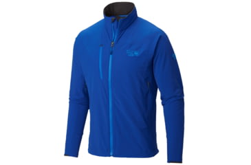 Image of Mountain Hardwear Super Chockstone Full Zip Jacket - Mens-Azul-Large