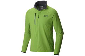 Image of Mountain Hardwear Super Chockstone Full Zip Jacket - Men's-Cyber Green-XX-Large