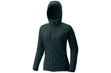 Image of Mountain Hardwear Super Chockstone Hooded Jacket - Women's, Blue Spruce, XS 1708231310-XS