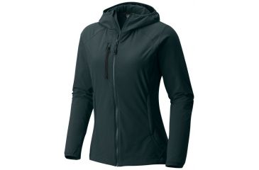 Image of Mountain Hardwear Super Chockstone Hooded Jacket - Women's, Blue Spruce, XS 1708231310-XS