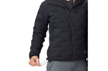 Image of Mountain Hardwear Super/DS Stretchdown Hooded Jacket - Women's, Black, Medium, OL7673010-M