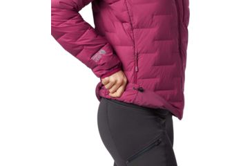 Image of Mountain Hardwear Super/DS Stretchdown Hooded Jacket - Womens, Divine, Small, Regular Inseam, OL7673662-S